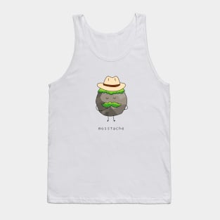 cowboy moss tache Tank Top